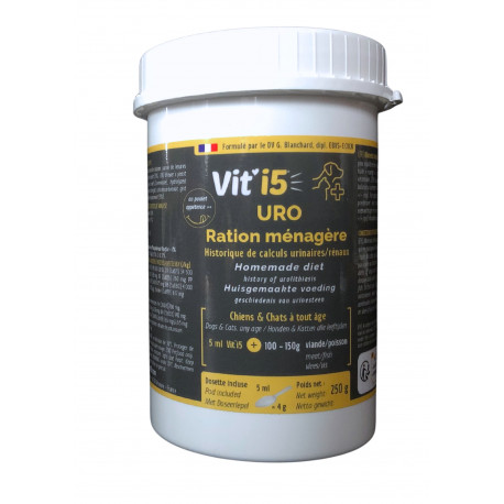 Vit'i5 URO Ration ménagère 250g
